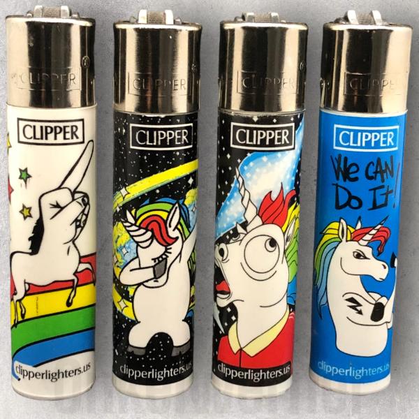 Cool Unicorns Clipper Feuerzeuge